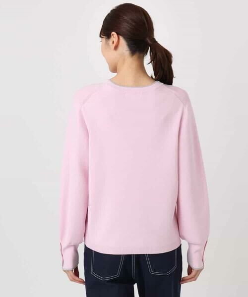 MK MICHEL KLEIN / エムケーミッシェルクラン ニット・セーター | 配色デザインニット/洗える | 詳細26