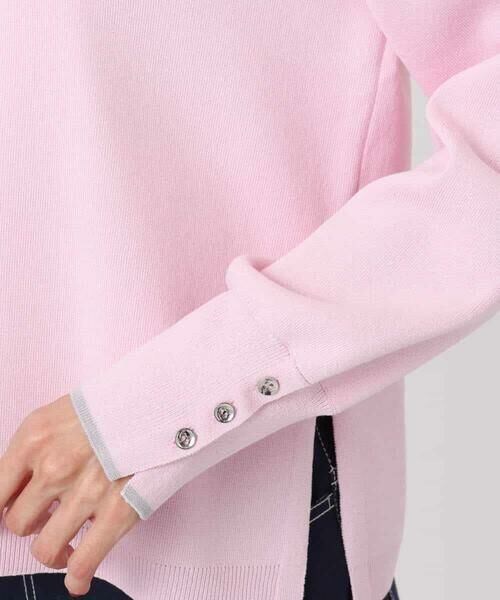 MK MICHEL KLEIN / エムケーミッシェルクラン ニット・セーター | 配色デザインニット/洗える | 詳細28