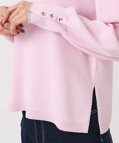 MK MICHEL KLEIN / エムケーミッシェルクラン ニット・セーター | 配色デザインニット/洗える | 詳細29