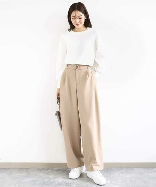 MK MICHEL KLEIN / エムケーミッシェルクラン ニット・セーター | 配色デザインニット/洗える | 詳細3