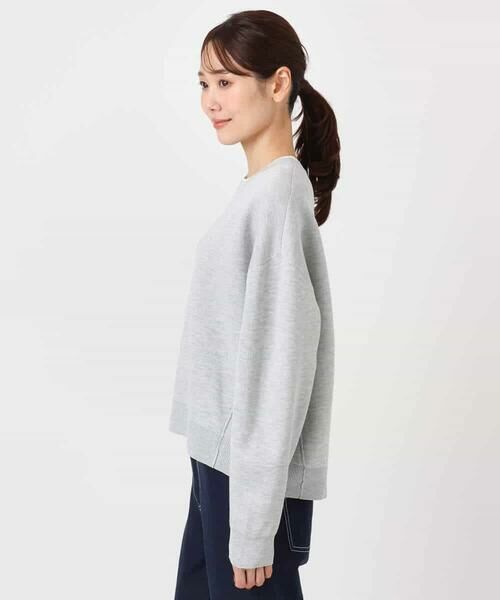 MK MICHEL KLEIN / エムケーミッシェルクラン ニット・セーター | スウェットライククルーネックニット/洗える | 詳細14