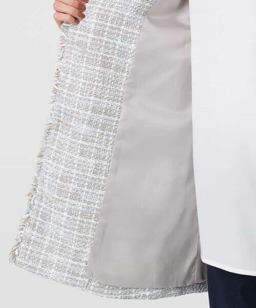 MK MICHEL KLEIN / エムケーミッシェルクラン ベスト | ツイードジレ/洗える | 詳細25