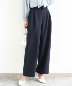 MK MICHEL KLEIN / エムケーミッシェルクラン チノ・ワークパンツ | バレルシルエットパンツ/洗える