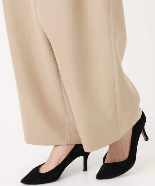 MK MICHEL KLEIN / エムケーミッシェルクラン チノ・ワークパンツ | バレルシルエットパンツ/洗える | 詳細15