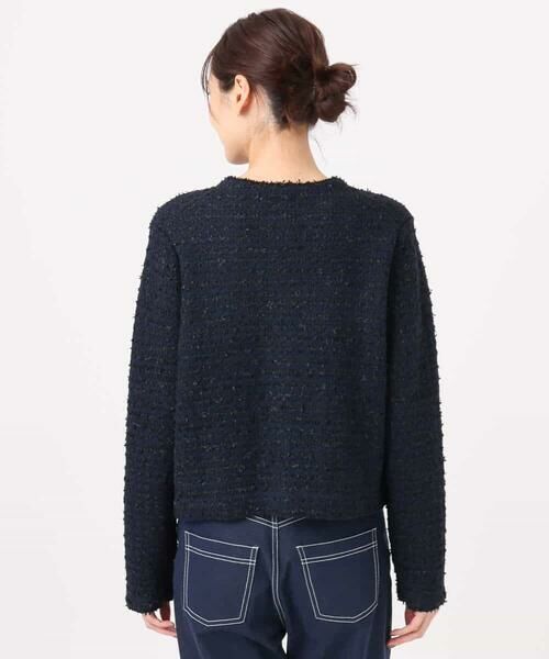 MK MICHEL KLEIN / エムケーミッシェルクラン セットアップ | ニットツィードジャケット/洗える | 詳細17