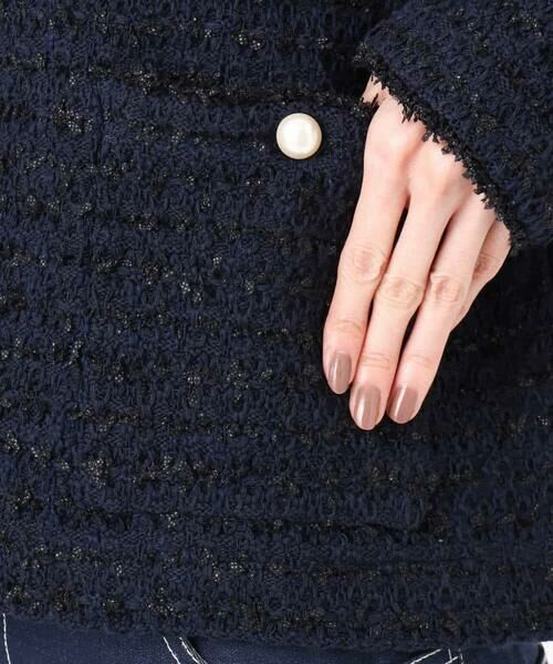 MK MICHEL KLEIN / エムケーミッシェルクラン セットアップ | ニットツィードジャケット/洗える | 詳細20