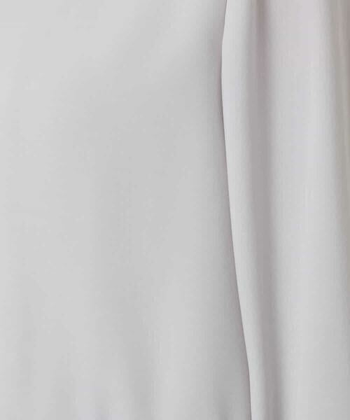 MK MICHEL KLEIN / エムケーミッシェルクラン その他アウター | ギャザーデザイン ジップアップブルゾン/撥水/防シワ/洗える | 詳細1