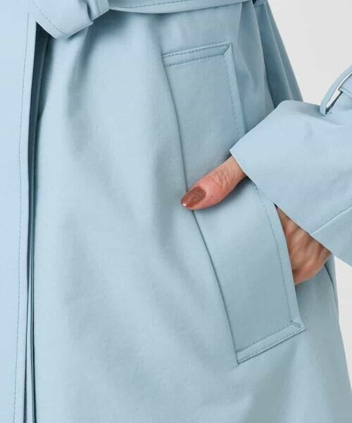 MK MICHEL KLEIN / エムケーミッシェルクラン トレンチコート | トレンチディティールロングコート/撥水/洗える | 詳細18