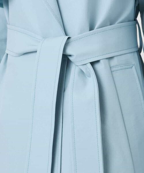 MK MICHEL KLEIN / エムケーミッシェルクラン トレンチコート | トレンチディティールロングコート/撥水/洗える | 詳細21