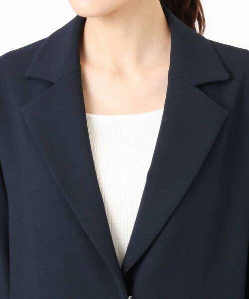 MK MICHEL KLEIN / エムケーミッシェルクラン その他アウター | ライトダブルクロスチェスターコート/洗える | 詳細12