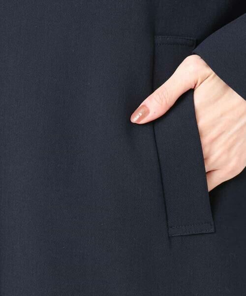 MK MICHEL KLEIN / エムケーミッシェルクラン その他アウター | ライトダブルクロスチェスターコート/洗える | 詳細14