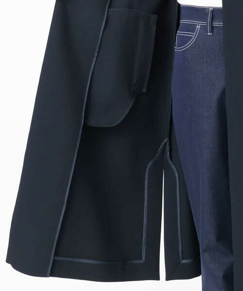 MK MICHEL KLEIN / エムケーミッシェルクラン その他アウター | ライトダブルクロスチェスターコート/洗える | 詳細19