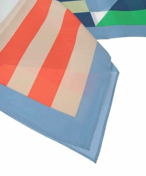 MK MICHEL KLEIN / エムケーミッシェルクラン マフラー・ショール・スヌード・ストール | 幾何柄スカーフ/洗える | 詳細4