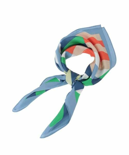 MK MICHEL KLEIN / エムケーミッシェルクラン マフラー・ショール・スヌード・ストール | 幾何柄スカーフ/洗える | 詳細5