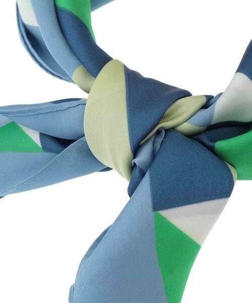 MK MICHEL KLEIN / エムケーミッシェルクラン マフラー・ショール・スヌード・ストール | 幾何柄スカーフ/洗える | 詳細6