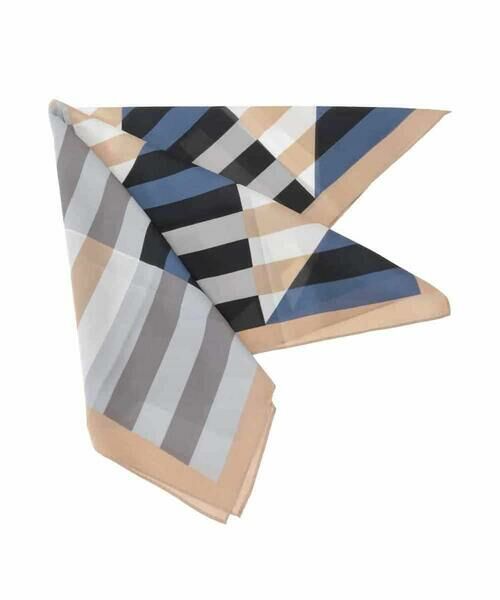 MK MICHEL KLEIN / エムケーミッシェルクラン マフラー・ショール・スヌード・ストール | 幾何柄スカーフ/洗える | 詳細15