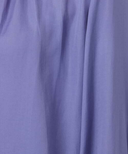 MK MICHEL KLEIN / エムケーミッシェルクラン シャツ・ブラウス | サテンフリルネックブラウス/接触冷感/UVカット/洗える | 詳細25