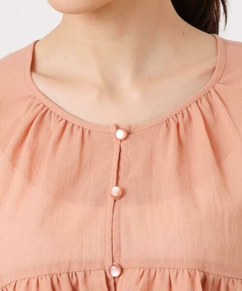 MK MICHEL KLEIN / エムケーミッシェルクラン シャツ・ブラウス | コットンシフォンティアードデザインブラウス/洗える | 詳細24