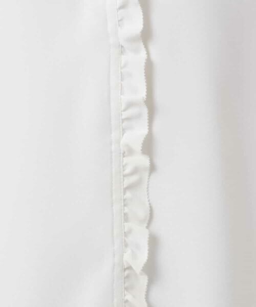 MK MICHEL KLEIN / エムケーミッシェルクラン シャツ・ブラウス | Vネックミニフリルブラウス/洗える | 詳細28