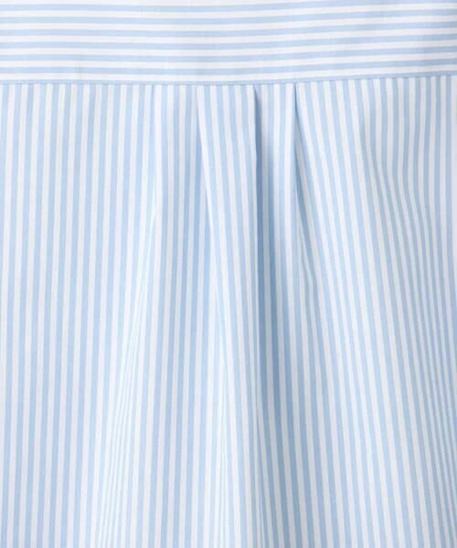 MK MICHEL KLEIN / エムケーミッシェルクラン シャツ・ブラウス | コットン混ベーシックシャツ（ストライプ）/接触冷感/防シワ/洗える | 詳細17