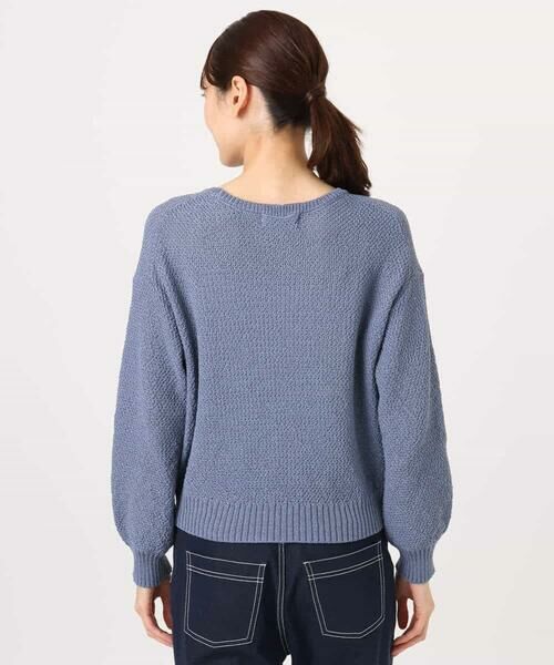 MK MICHEL KLEIN / エムケーミッシェルクラン ニット・セーター | 鹿の子編みニット/洗える | 詳細17