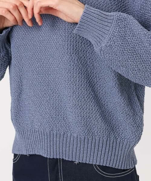MK MICHEL KLEIN / エムケーミッシェルクラン ニット・セーター | 鹿の子編みニット/洗える | 詳細20