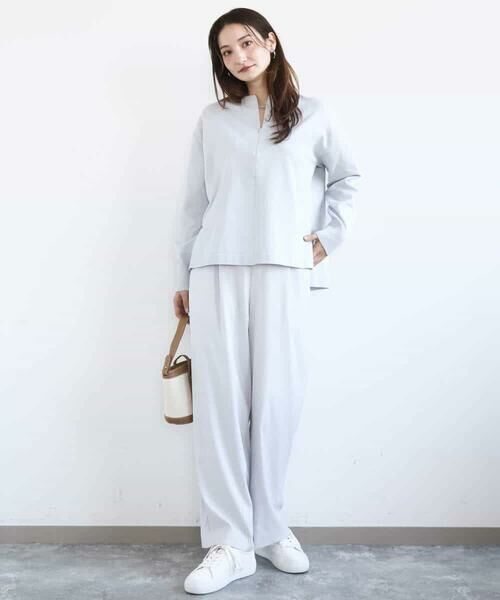 MK MICHEL KLEIN / エムケーミッシェルクラン ニット・セーター | フロントファスナーデザインニット/洗える | 詳細11