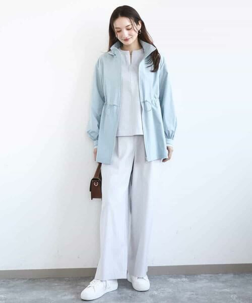 MK MICHEL KLEIN / エムケーミッシェルクラン ニット・セーター | フロントファスナーデザインニット/洗える | 詳細14