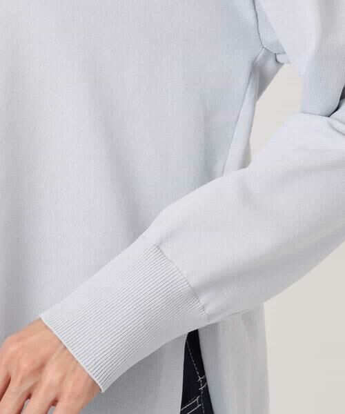 MK MICHEL KLEIN / エムケーミッシェルクラン ニット・セーター | フロントファスナーデザインニット/洗える | 詳細20