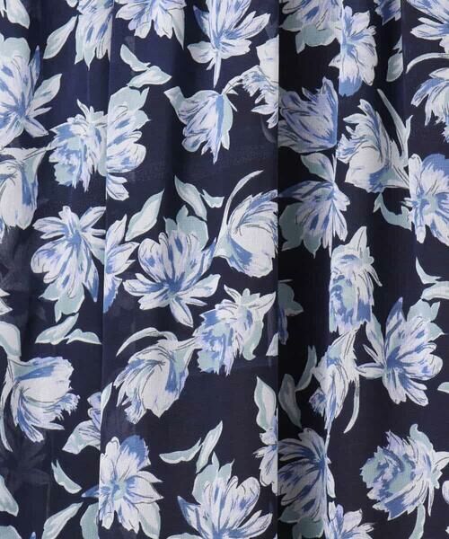 MK MICHEL KLEIN / エムケーミッシェルクラン ロング・マキシ丈スカート | 花柄シフォンスカート/洗える | 詳細23