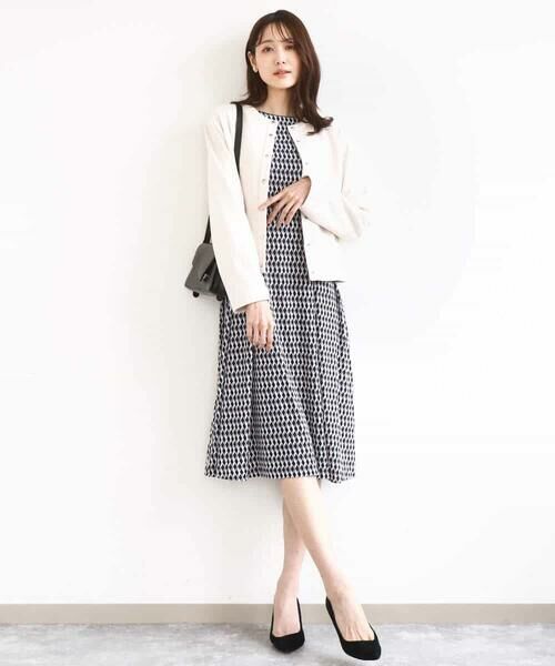 MK MICHEL KLEIN / エムケーミッシェルクラン その他アウター | フェイクスウェード ドット釦ジャケット/洗える | 詳細11