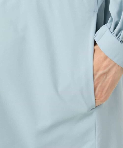 MK MICHEL KLEIN / エムケーミッシェルクラン その他アウター | 2wayタイプライターミドル丈ブルゾン/洗える | 詳細13