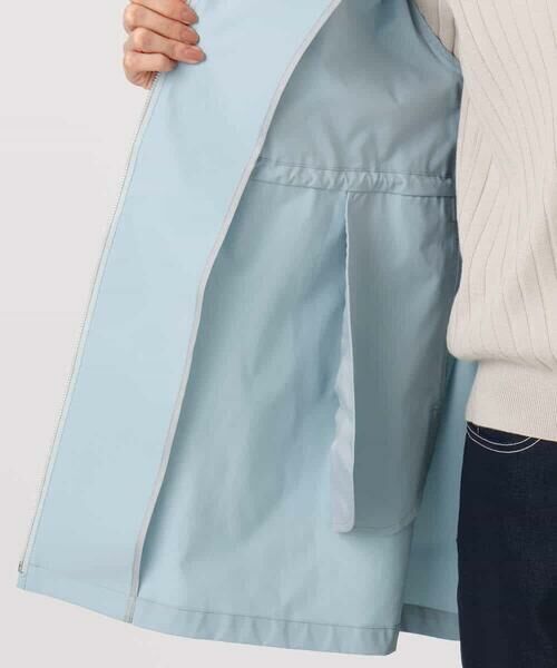 MK MICHEL KLEIN / エムケーミッシェルクラン その他アウター | 2wayタイプライターミドル丈ブルゾン/洗える | 詳細17