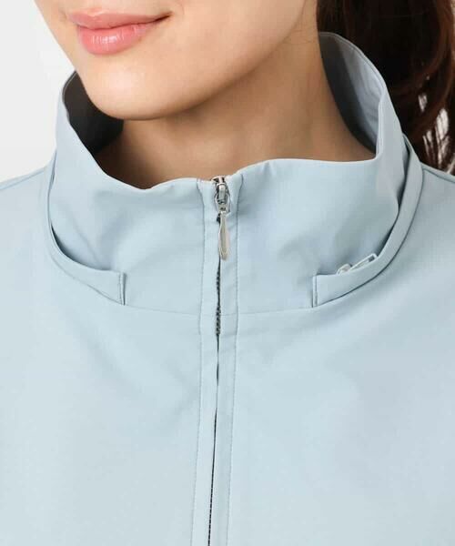 MK MICHEL KLEIN / エムケーミッシェルクラン その他アウター | 2wayタイプライターミドル丈ブルゾン/洗える | 詳細20