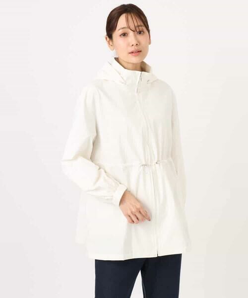 MK MICHEL KLEIN / エムケーミッシェルクラン その他アウター | 2wayタイプライターミドル丈ブルゾン/洗える | 詳細21