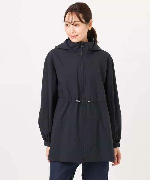 MK MICHEL KLEIN / エムケーミッシェルクラン その他アウター | 2wayタイプライターミドル丈ブルゾン/洗える | 詳細23