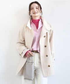 MK MICHEL KLEIN / エムケーミッシェルクラン その他アウター | テントライン ツイルコート/洗える