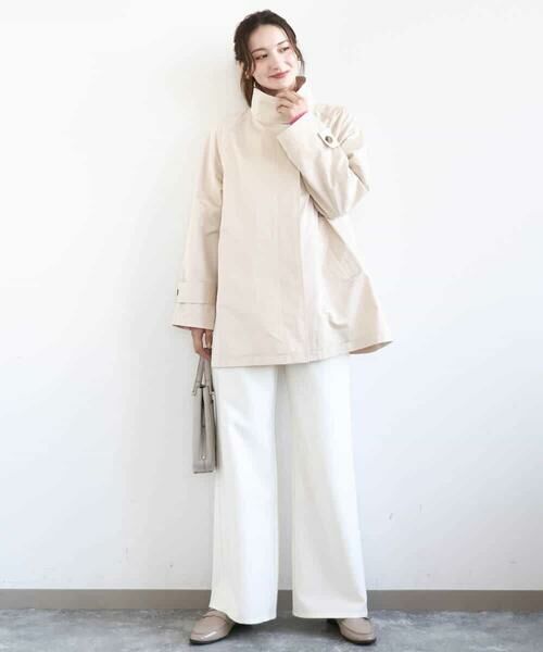 MK MICHEL KLEIN / エムケーミッシェルクラン その他アウター | テントライン ツイルコート/洗える | 詳細10