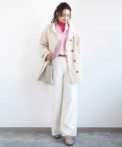 MK MICHEL KLEIN / エムケーミッシェルクラン その他アウター | テントライン ツイルコート/洗える | 詳細11