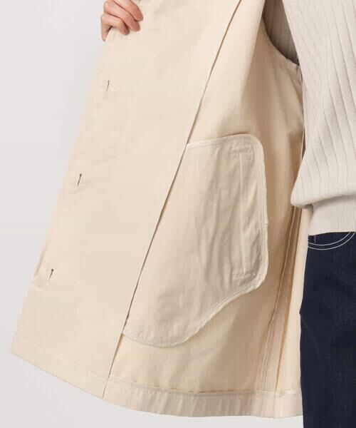 MK MICHEL KLEIN / エムケーミッシェルクラン その他アウター | テントライン ツイルコート/洗える | 詳細24
