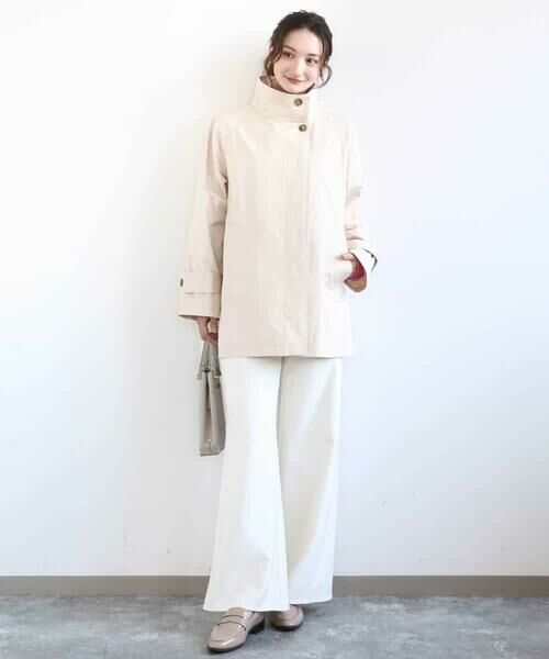 MK MICHEL KLEIN / エムケーミッシェルクラン その他アウター | テントライン ツイルコート/洗える | 詳細9