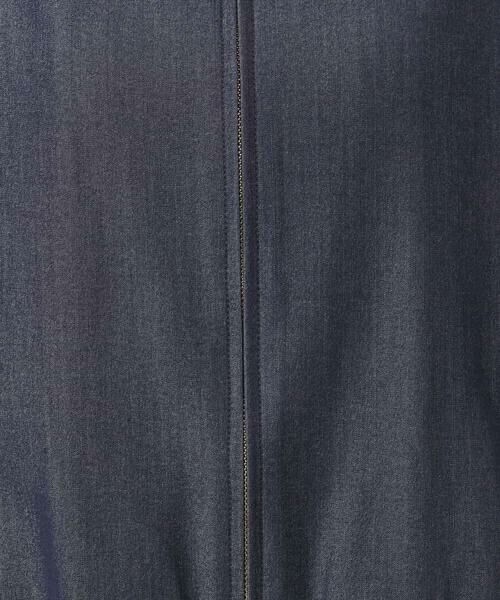 MK MICHEL KLEIN / エムケーミッシェルクラン その他アウター | [SANAGARAシリーズ]デニムライク 衿付きジップアップブルゾン/接触冷感/UVカット/洗える | 詳細26