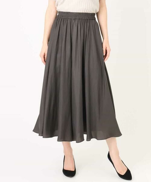 MK MICHEL KLEIN / エムケーミッシェルクラン その他パンツ | サテンガウチョパンツ/接触冷感/UVカット/洗える | 詳細19