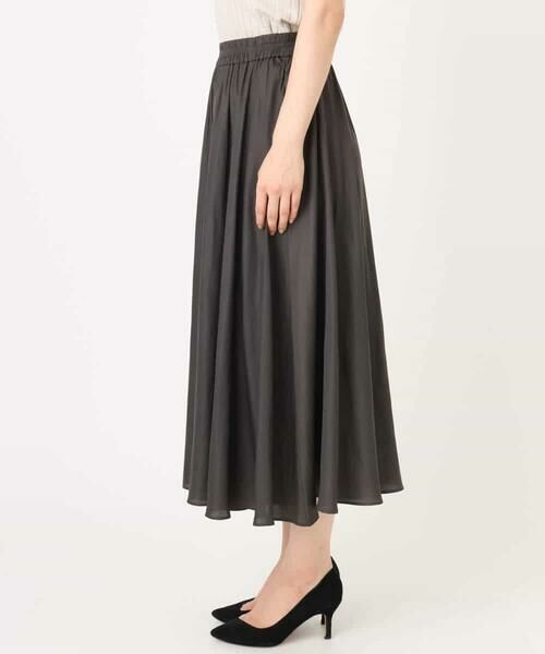 MK MICHEL KLEIN / エムケーミッシェルクラン その他パンツ | サテンガウチョパンツ/接触冷感/UVカット/洗える | 詳細20