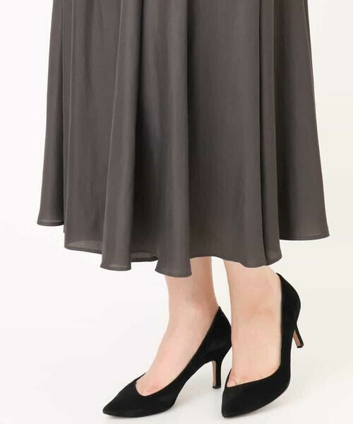 MK MICHEL KLEIN / エムケーミッシェルクラン その他パンツ | サテンガウチョパンツ/接触冷感/UVカット/洗える | 詳細23