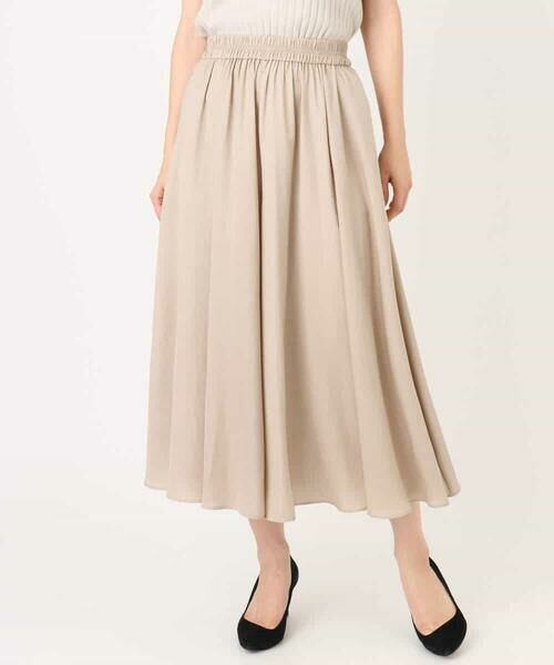 MK MICHEL KLEIN / エムケーミッシェルクラン その他パンツ | サテンガウチョパンツ/接触冷感/UVカット/洗える | 詳細27