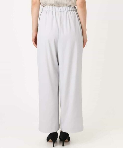 MK MICHEL KLEIN / エムケーミッシェルクラン チノ・ワークパンツ | TRストレッチワイドパンツ/洗える | 詳細25