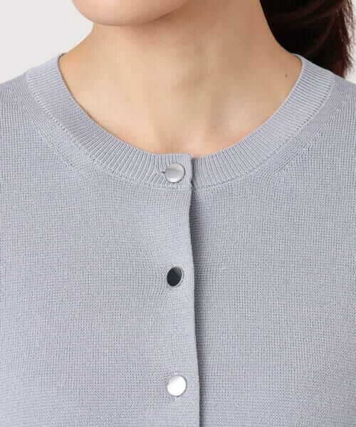 MK MICHEL KLEIN / エムケーミッシェルクラン カーディガン・ボレロ | 綿混ニットカーディガン/洗える | 詳細25