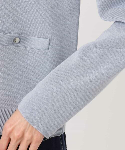 MK MICHEL KLEIN / エムケーミッシェルクラン カーディガン・ボレロ | 綿混ニットカーディガン/洗える | 詳細26