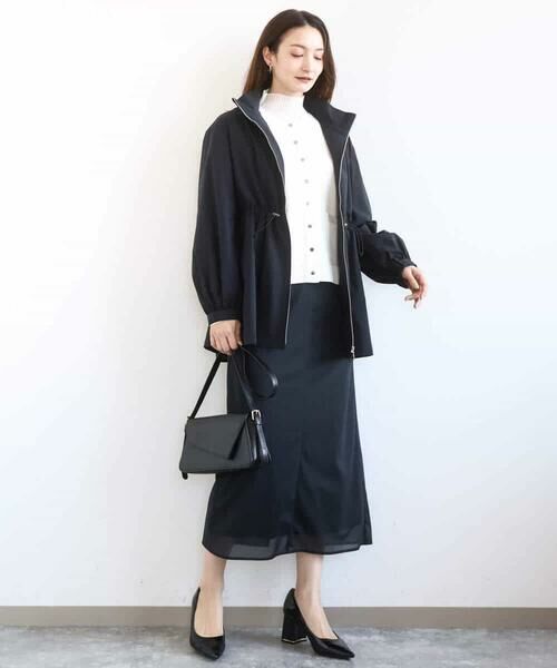 MK MICHEL KLEIN / エムケーミッシェルクラン カーディガン・ボレロ | 綿混ニットカーディガン/洗える | 詳細6